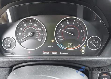 2016 BMW 328I xDrive from USA, damaged, VIN WBA8E3G59GNU01614